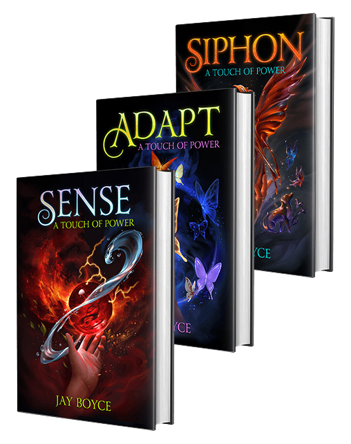 3 books in the a touch of power series